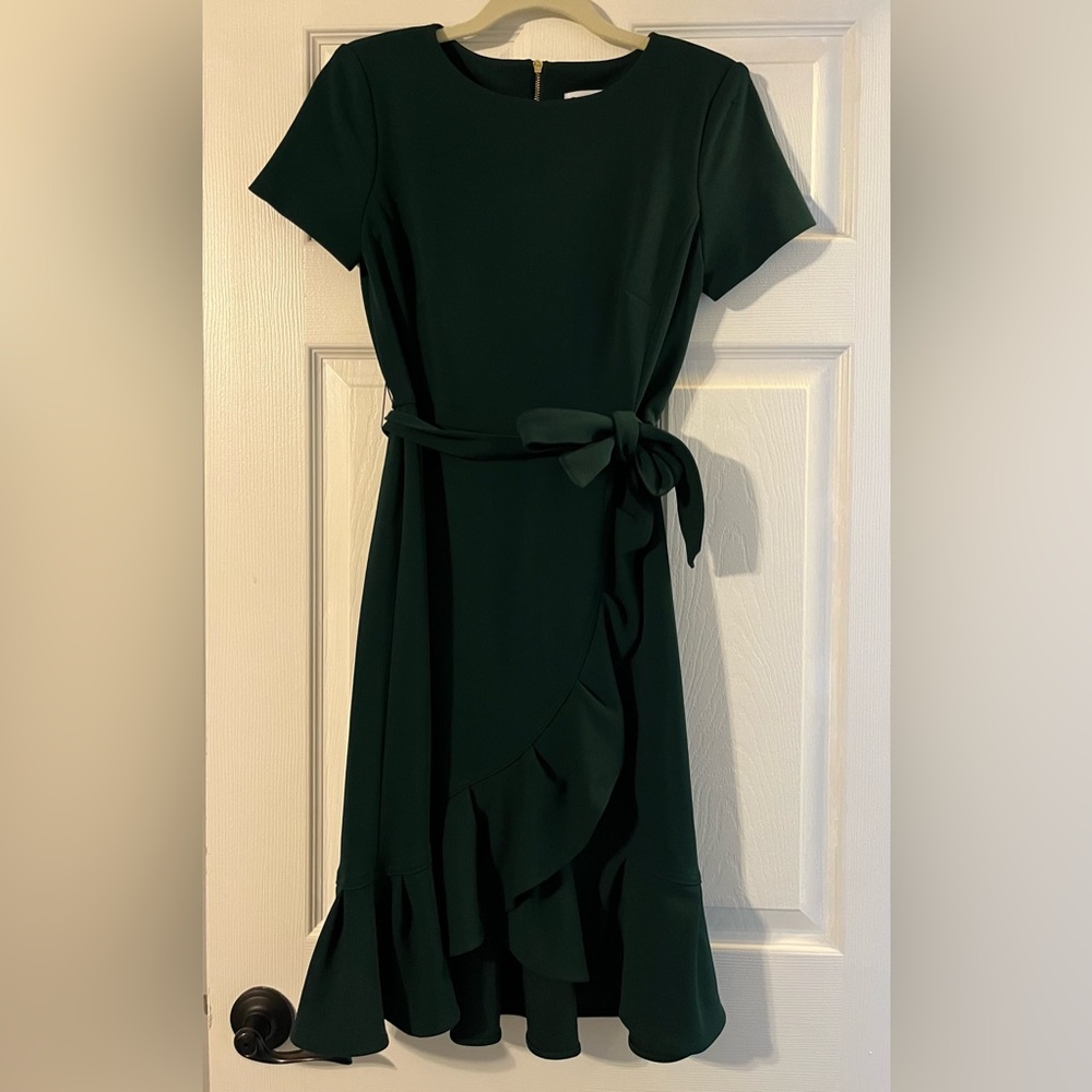 Calvin Klein Dark Green Dress